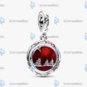 Pandora Stranger Things Glow-in-the-dark Upside Down Dangle Charm